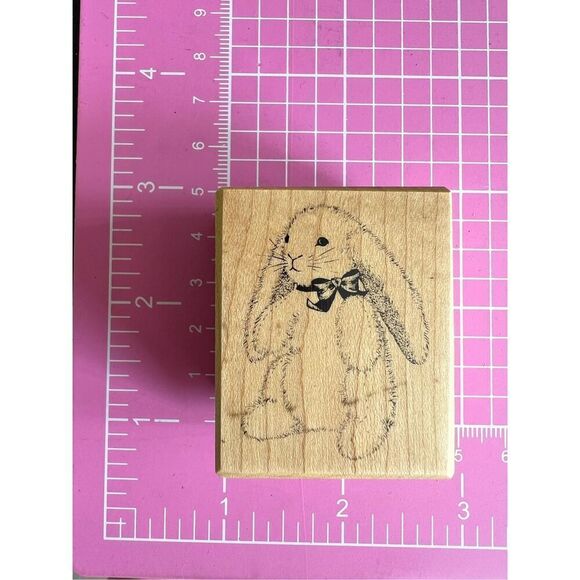 Stamps wood Lot of 5 Easter theme - Picture 10 of 15